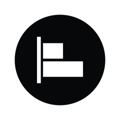 Wall Mural - image icon align simple