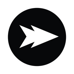 Wall Mural - pause image icon, simple