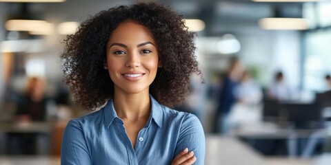 Wall Mural - Business woman hair person female.