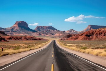 Wall Mural - Road highway freeway rock.