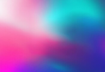 Poster - A blurred gradient background featuring a vibrant pink, blue, and purple color scheme.