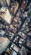 © Shozib - Looking straight down on skyscrapers in new york city