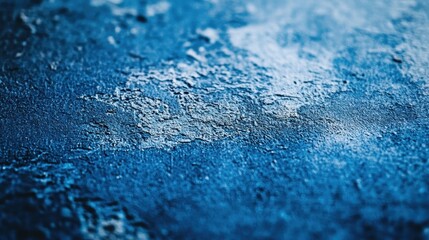 Poster - Textured Blue Surface Background for Design Projects