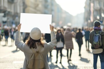 Canvas Print - Volunteering photography walking people.