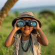 © Sigitas - child looking through binoculars