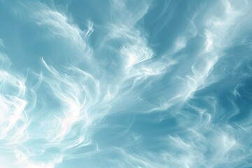 Canvas Print - Ethereal Swirls of Sky: A Dreamy Cloudscape