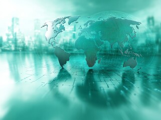 Poster - a global business concept from the concepts series with the best internet concept