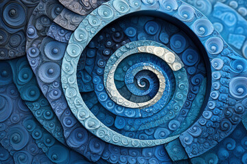 abstract background with spiral