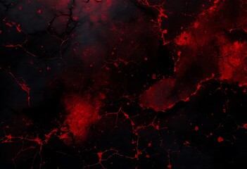 Wall Mural - red texture water on black background. modern futuristic background. perfect for card, banner, templ