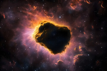 Wall Mural - Planetesimal formation during protoplanetary disk