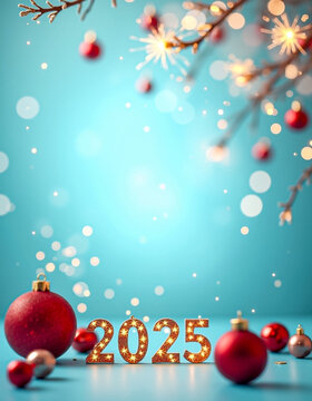new year card 2025