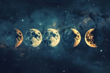 moon phases astronomy outdoors universe.