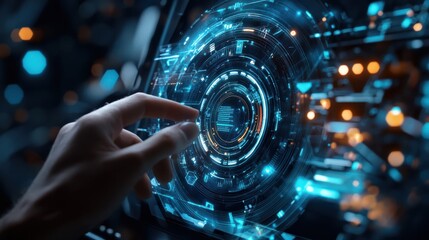 Poster - innovation technology progress future gadgets digital science