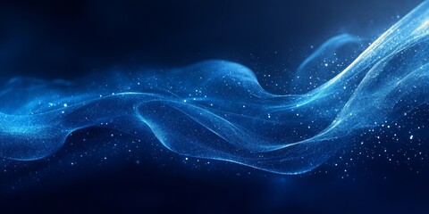 Wall Mural - Dark Blue Business Subscription Background, sleek design, professional ambiance, ideal for corporate screens and digital platforms