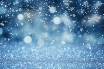 Poster - Glitter snow illuminated backgrounds.