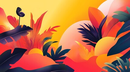 Poster - A collection of illustrations and graphic backgrounds that offer high-quality resources for designers looking to improve their projects.