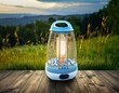 © AustinSANC - outdoor bug zapper emitting light to attract and eliminate insects
