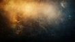 © zhou yan - A captivating abstract grunge background featuring dust and scratches with dark and golden lighting. The ultra-realistic texture highlights a sense of vintage wear and tear, giving the scene an aged a