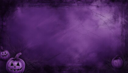Wall Mural - scratched purple halloween grunge grungy abstract background wallpaper