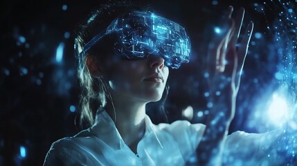 Poster - Immersive Virtual Reality Experience with Futuristic Elements
