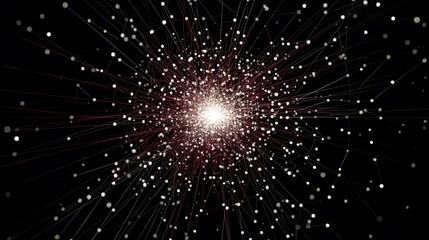 Poster - A clean and modern K-Means diagram with sharp data groupings, each cluster centered around a distinct centroid, no background