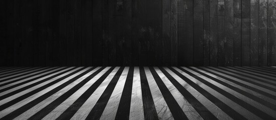 Poster - An elegant design featuring black stripes against a copy space image