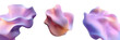 © Pavel - Pink organic ribbed 3D shapes for beauty cosmetics background. Distorted melted corrugated 3D elements. Ai generated