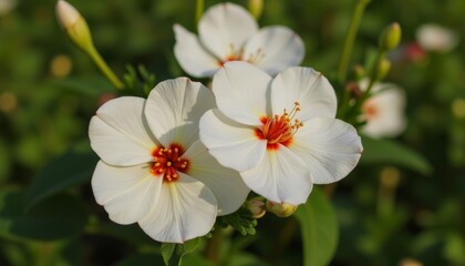 Wall Mural -  Blooming beauty in natures palette