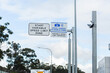 © Austockphoto - Start variable speed limit zone sign speed camera 24 hours in tunnel