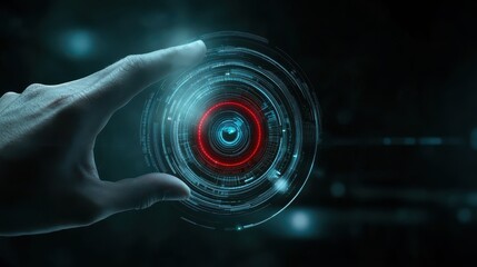 Poster - Exploring the intersection of technology and human interaction in a futuristic context