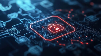 Aufkleber - Cybersecurity and technology the key to digital protection in the modern era