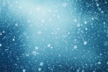 Wall Mural - beautiful falling snowflakes wallpaper backgrounds winter blue.