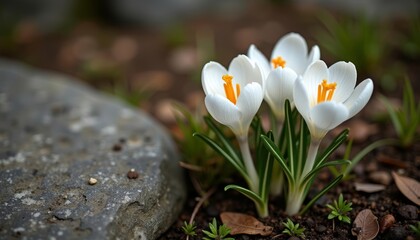 Wall Mural -  Natures delicate beauty in bloom