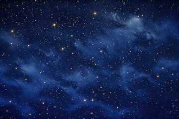 Canvas Print - Night sky with stars astronomy outdoors universe.