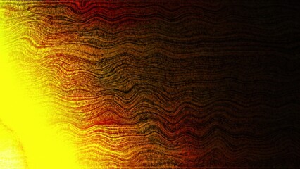 Poster - Tv colorful noise. Computer generated 3d render