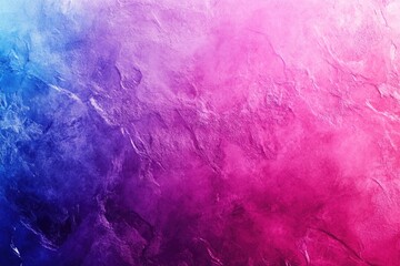 Poster - A close-up shot of a pink and blue background with no objects or people