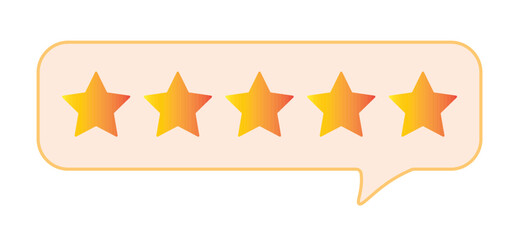 bubble rating five stars for best excellent services rating for satisfaction. 5 star for quality cus