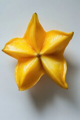 Canvas Print - Star Fruit on White Surface