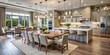 © Four888 - Stunning Open Plan Renovated Kitchen and Dining Area with Modern Finishes and Natural Light