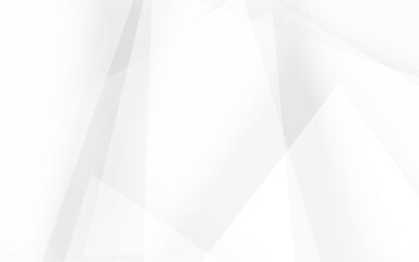 Poster - Abstract white background with geometric pattern of triangles a modern and minimalist design