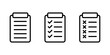© Virdauso - List icon PNG. List item files line icon. PNG transparent