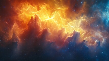enochs vision of universes creation cosmic energies forming stars planets divine hands shaping the c