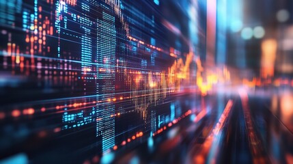 Poster - Digital Data Technology Concept Illustration