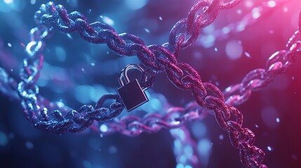 Poster - Illustration of DNA Strand Wrapped in Layers