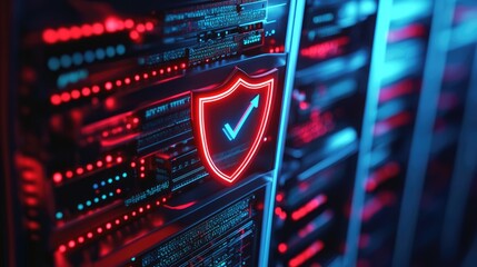 Poster - exploring advanced cybersecurity measures with a focus on digital shielding and data protection in m