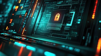 Poster - exploring cybersecurity the intersection of advanced technology and data protection in the digital a