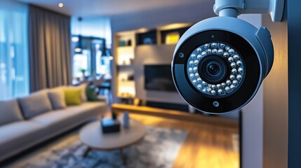Poster - exploring the rise of smart home technology the impact of surveillance cameras on modern living spac