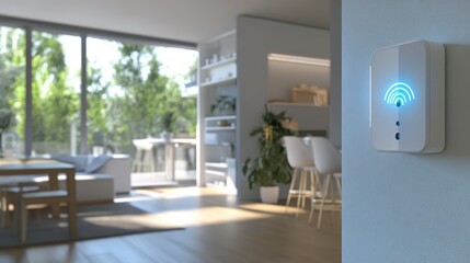 Poster - exploring the future of smart living with wireless technology in modern home environments
