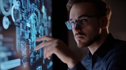 Poster - Exploring the future of technology a deep dive into data analysis and artificial intelligence insights