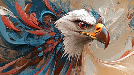 Abstract Eagle